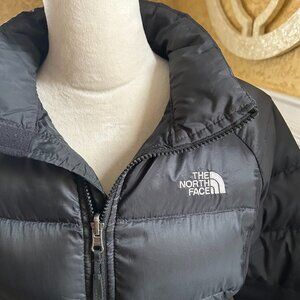 Northface Jacket - Size Girls XL 18 (Womens S Equivalent) - Black - Puffer/Nylon